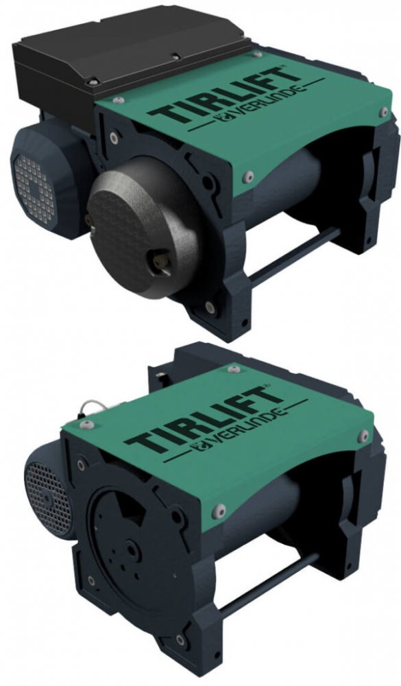 TIRLIFT 2 Электрические однофазные и трехфазные лебедки для грузов от 125 до 1500 кг